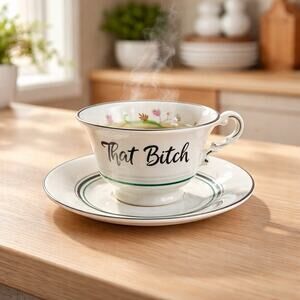 Vintage Syracuse China Tea Cup & Saucer